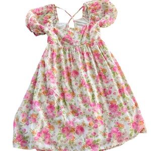Alatar’d State Floral Puff Sleeve Dress